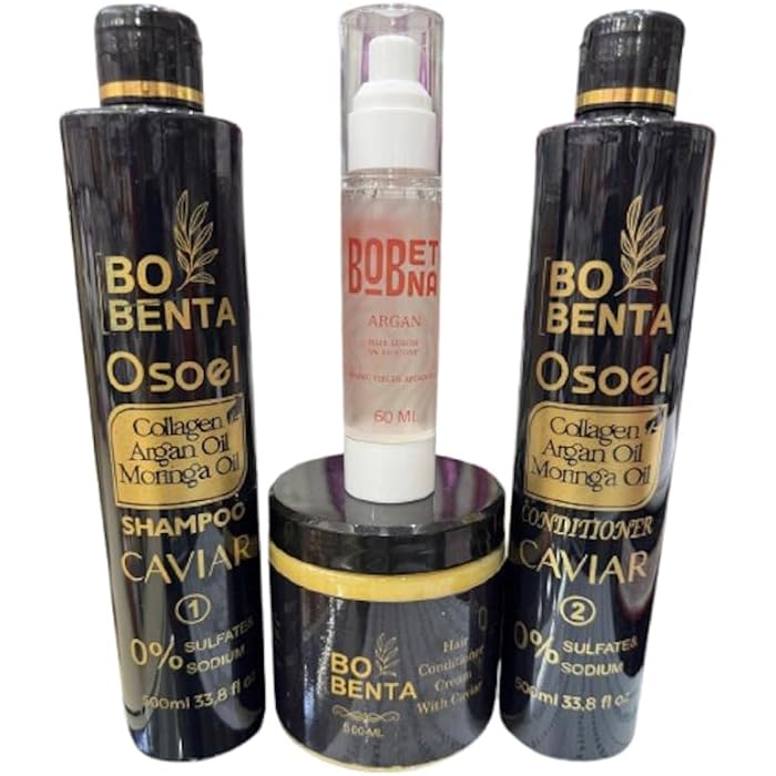 Bobenta Caviar hair treatment set of four